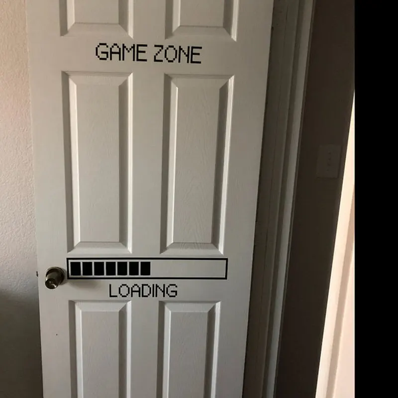 Vinyl Wall Decals Game Zone Loading Gamer Computer Game Play Room Decoration Boys Playroom Decals Stickers Poster Mural W529
Vinyl Wall Decals Game Zone Loading Gamer Computer Game Play Room Decoration Boys Playroom Decals Stickers Poster Mural W529