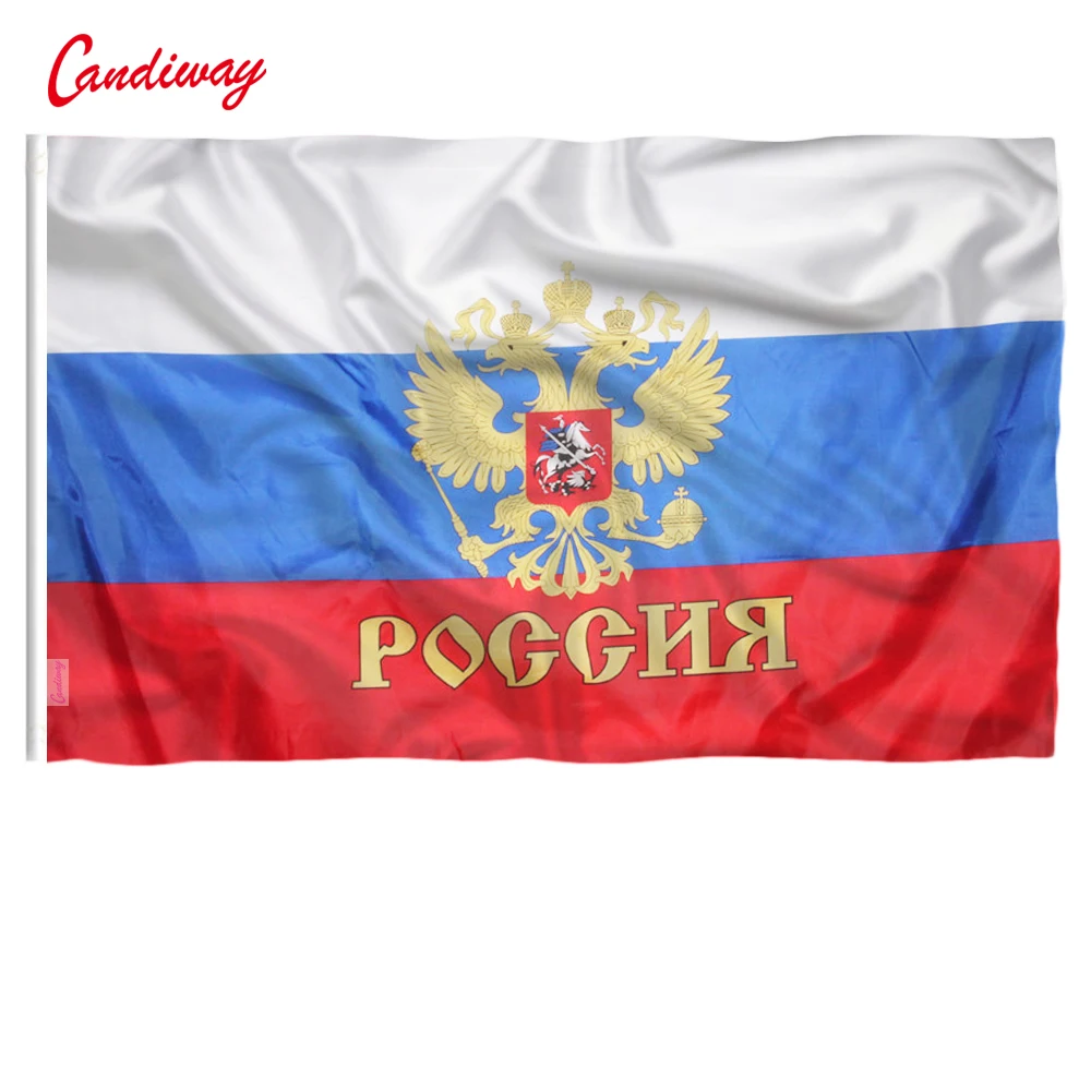 

90 x 60cm Russian Federation Presidential flags President of Russia FLAG CCCP National Flag for Festival USSR Home Decora NN024