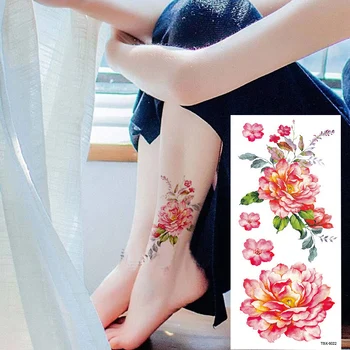 1 piece flash henna tattoo fake temporary tattoos stickers sexy rose peony flowers arm shoulder tattoo waterproof women on body
1 piece flash henna tattoo fake temporary tattoos stickers sexy rose peony flowers arm shoulder tattoo waterproof women on body
