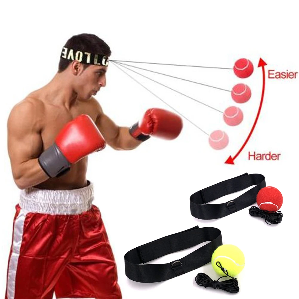 Elasticity Boxing Ball Head Band Quick Response Speed Training Punching Muay Thai Sports Exercise Equipment
Elasticity Boxing Ball Head Band Quick Response Speed Training Punching Muay Thai Sports Exercise Equipment