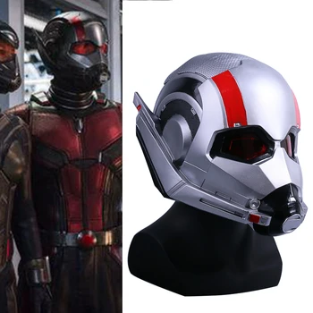Movie Ant-Man and the Wasp Mask Cosplay Antman PVC Helmet Scott Edward Helmets Masks New Halloween Party prop
Movie Ant-Man and the Wasp Mask Cosplay Antman PVC Helmet Scott Edward Helmets Masks New Halloween Party prop