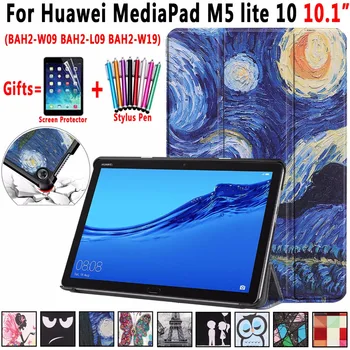 Fashion Print Magnetic Leather Smart Case for Huawei MediaPad M5 Lite 10 10.1" BAH2-W09 BAH2-L09 BAH2-W19 Cover Funda Capa Shell
Fashion Print Magnetic Leather Smart Case for Huawei MediaPad M5 Lite 10 10.1" BAH2-W09 BAH2-L09 BAH2-W19 Cover Funda Capa Shell