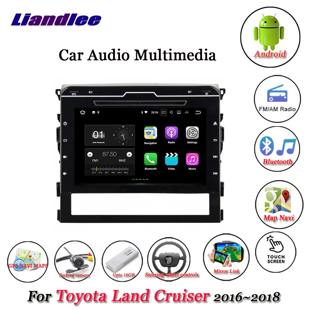 Liandlee Car Android System For Toyota Land Cruiser 2016~2018 Stereo Radio Video GPS Map Nav Navigation Multimedia No DVD Player
Liandlee Car Android System For Toyota Land Cruiser 2016~2018 Stereo Radio Video GPS Map Nav Navigation Multimedia No DVD Player