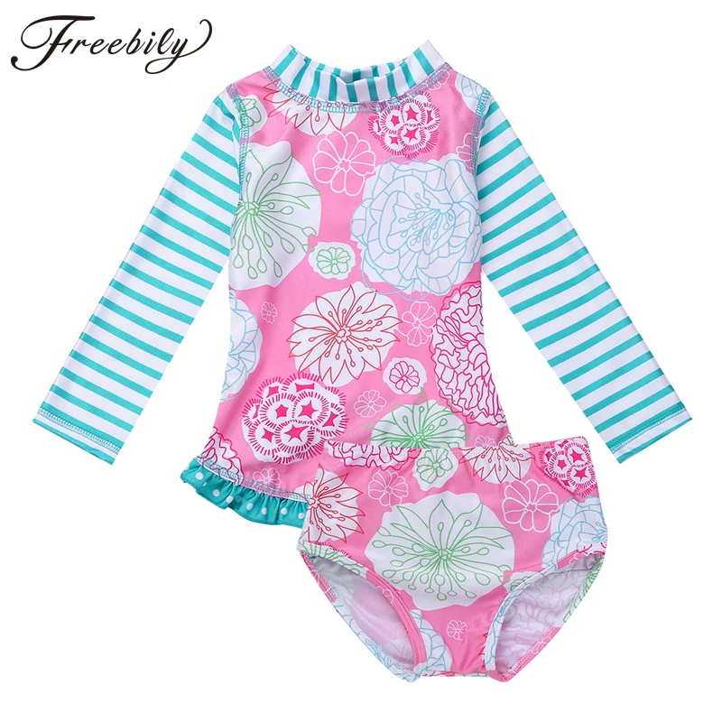 Kids Girls Tankini Long Sleeves Floral Printed Swimsuit Swimwear Bathing Suit Set Tops with Bottoms 2PCS Swimming Clothes
Kids Girls Tankini Long Sleeves Floral Printed Swimsuit Swimwear Bathing Suit Set Tops with Bottoms 2PCS Swimming Clothes