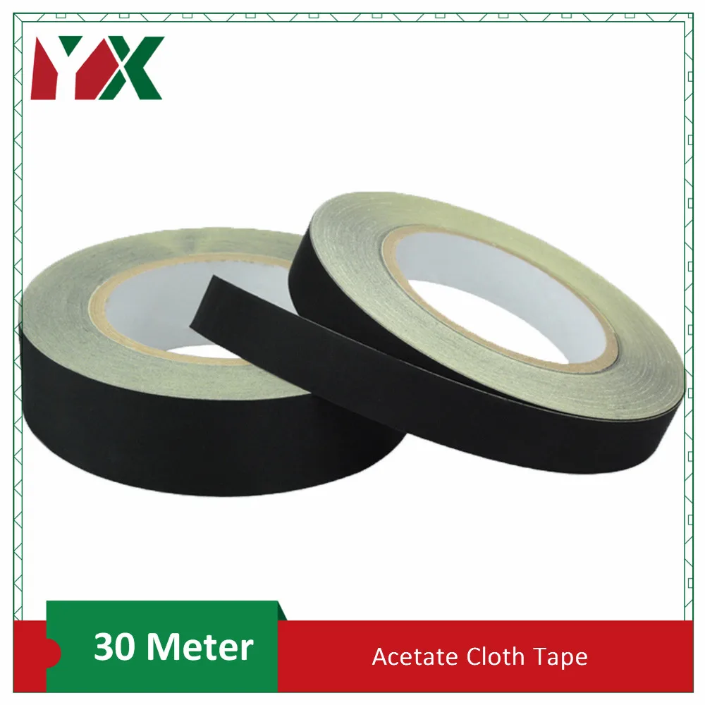 2Rolls of 15mm Width 30M Length Black Adhesive Insulate Acetate Cloth Tape for Laptop PC Fan Monitor Screen Motor Wire Wrapping
2Rolls of 15mm Width 30M Length Black Adhesive Insulate Acetate Cloth Tape for Laptop PC Fan Monitor Screen Motor Wire Wrapping