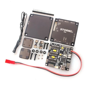 Storm32BGC Pro 32Bit Gimbal Controller Board Dual Gyroscope w/ Anti-interference Module Protective Case for Multicopter Drone
Storm32BGC Pro 32Bit Gimbal Controller Board Dual Gyroscope w/ Anti-interference Module Protective Case for Multicopter Drone