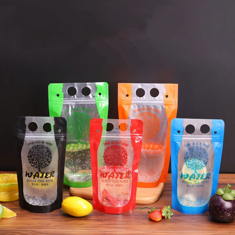100pcs 250ml/500ml Juice wtaer milk tea packages plastic bags ziplock stand up with handle store packing pouch organizer storage
100pcs 250ml/500ml Juice wtaer milk tea packages plastic bags ziplock stand up with handle store packing pouch organizer storage