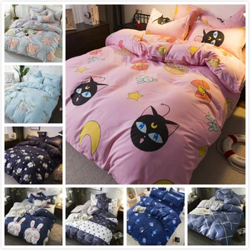 2018 Autumn Winter Creative Pattern Duvet Cover 3/4 pcs Bedding Set Adult Kids Bed Linens Single Full Queen King Size Bedspreads
2018 Autumn Winter Creative Pattern Duvet Cover 3/4 pcs Bedding Set Adult Kids Bed Linens Single Full Queen King Size Bedspreads