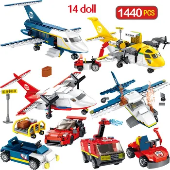 1440PCS New Technic Fire Police Car Set Blocks Compatible City Jet Plane Toys Airport Brigade Bricks For Children
1440PCS New Technic Fire Police Car Set Blocks Compatible City Jet Plane Toys Airport Brigade Bricks For Children