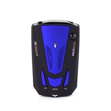 2 PCS/Lot 360 Degree English/Russian Car Radar Detector for Vehicle V7 Speed Voice Alert Warning 16 Band LED Display Detector 2 PCS/Lot 360 Degree English/Russian Car Radar Detector for Vehicle V7 Speed Voice Alert Warning 16 Band LED Display Detector