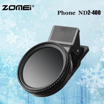 Zomei Original Phone ND2-400 Neutral Density Fader Variable ND filter Adjustable ND2 to ND400 For Cellphone Camera Lens Glass
Zomei Original Phone ND2-400 Neutral Density Fader Variable ND filter Adjustable ND2 to ND400 For Cellphone Camera Lens Glass