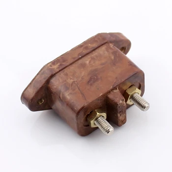 10pcs High Quality Electrical Socket Bakelite Socket 10A Copper Needle