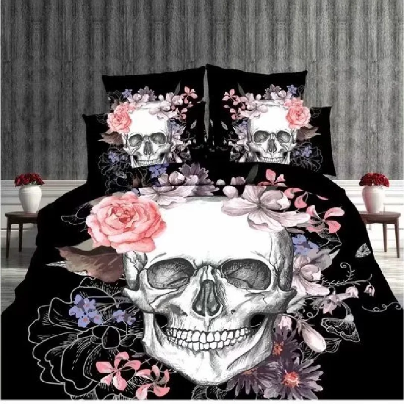 sale horse 3D human skeleton black skull death's-head design bedding set queen bed sheet set duvet cover set
sale horse 3D human skeleton black skull death's-head design bedding set queen bed sheet set duvet cover set
