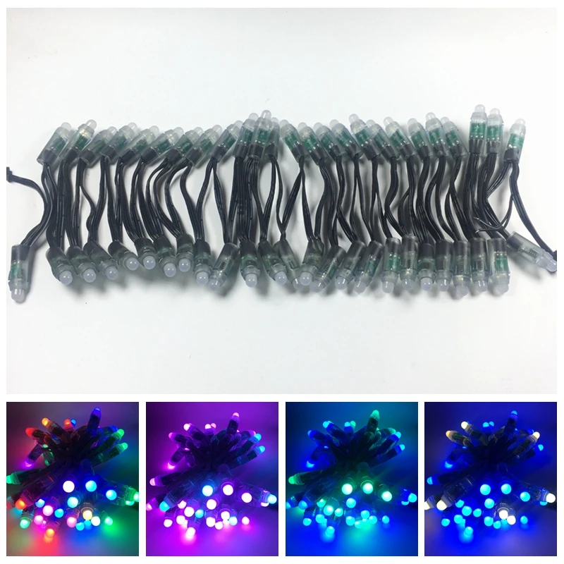 50pcs/lot DC5V/12V input WS2811 pixel module,12mm black/green Wire led string;Chrismas tree;waterproof with 3pin JST Connectors
50pcs/lot DC5V/12V input WS2811 pixel module,12mm black/green Wire led string;Chrismas tree;waterproof with 3pin JST Connectors