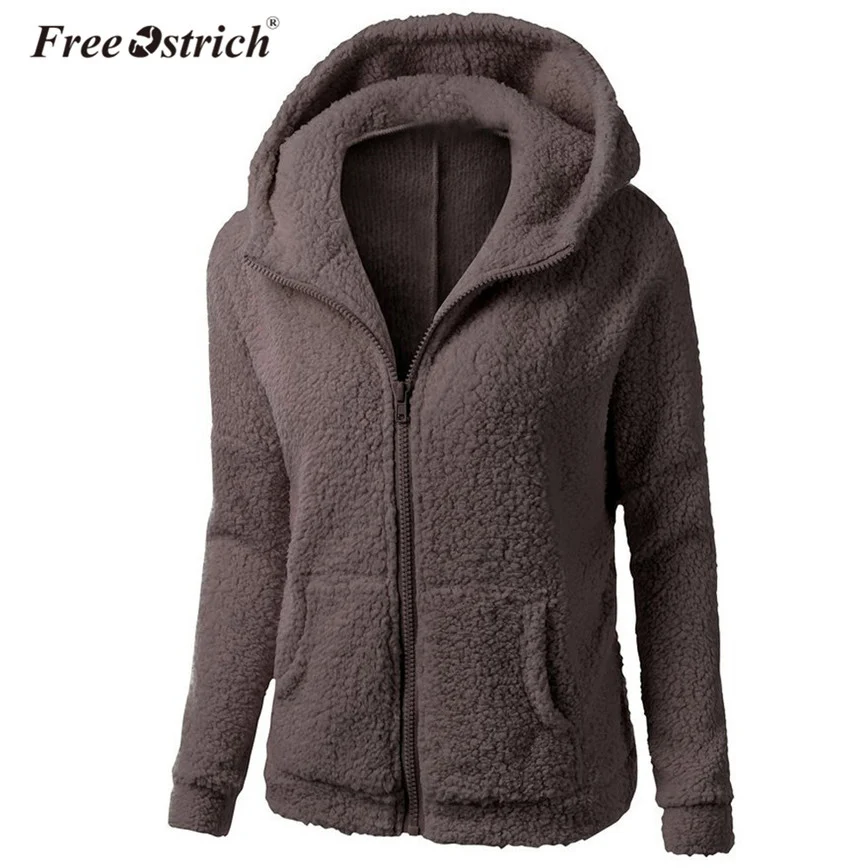 Free Ostrich Winter Warm Fleece Fur Coat Women Long Sleeve Slim Hooded Outerwear Coat Pockets Zipper Plus Size Overcoat D45
Free Ostrich Winter Warm Fleece Fur Coat Women Long Sleeve Slim Hooded Outerwear Coat Pockets Zipper Plus Size Overcoat D45
