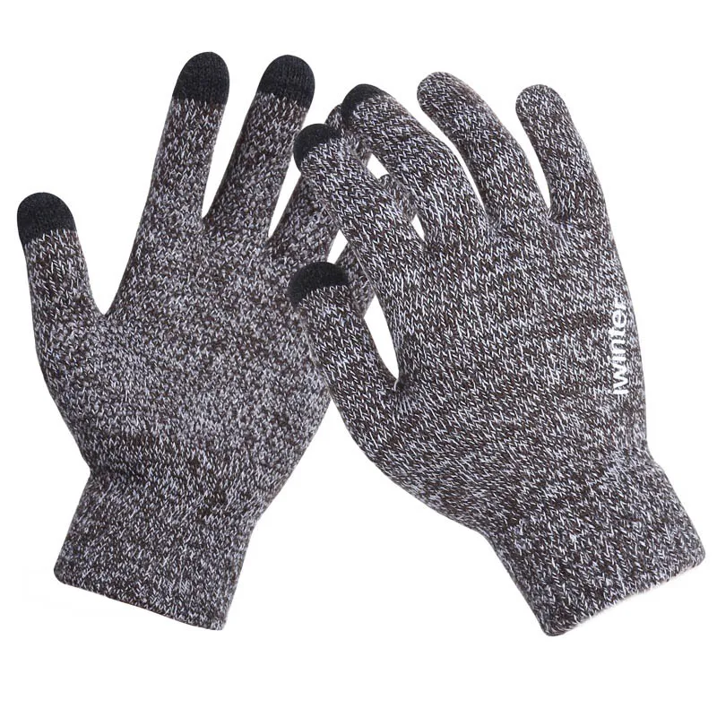 Autumn And Winter Womens / Mens Wool Cashmere Knit Gloves Touch Screen High Quality Thick Warm Gloves
Autumn And Winter Womens / Mens Wool Cashmere Knit Gloves Touch Screen High Quality Thick Warm Gloves