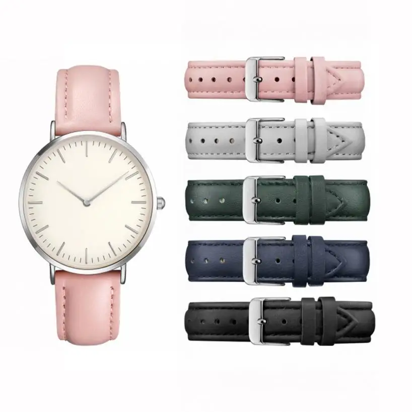 Exquisite Women Men Lovers Unisex Luxury Business Fashion Casual Simple Analog Quartz Leather Wrist Watches xfcs orologio uomo
Exquisite Women Men Lovers Unisex Luxury Business Fashion Casual Simple Analog Quartz Leather Wrist Watches xfcs orologio uomo