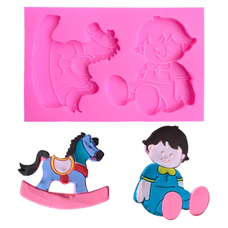 Lovely Boy Wooden Horse Cake Accessories Silicone Mold Cake Jelly Pudding Silicone Cupcake Mold Silicone Candy Molds DIY A475338
Lovely Boy Wooden Horse Cake Accessories Silicone Mold Cake Jelly Pudding Silicone Cupcake Mold Silicone Candy Molds DIY A475338