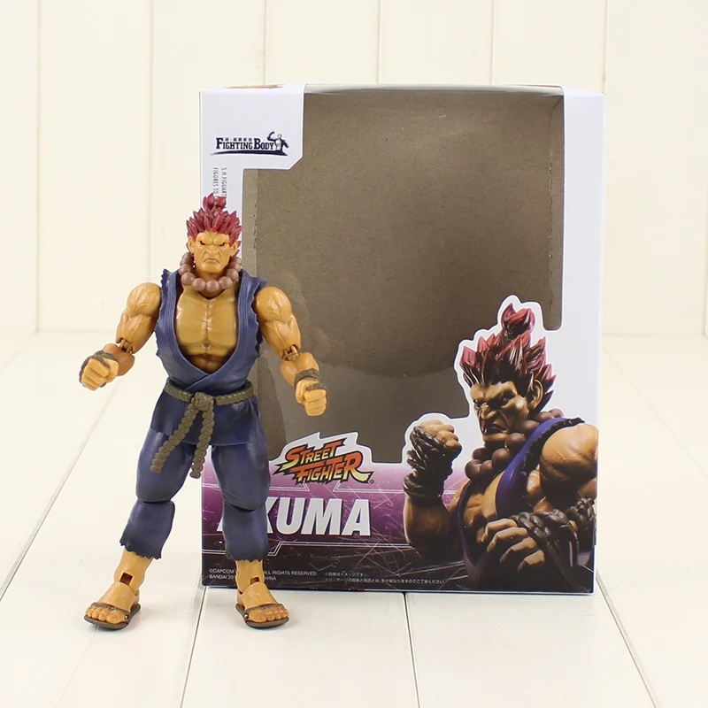 16cm Street Fighter Akuma Action Figure Fighting Body Akuma Model Toy Collectible Gift for Kids
16cm Street Fighter Akuma Action Figure Fighting Body Akuma Model Toy Collectible Gift for Kids
