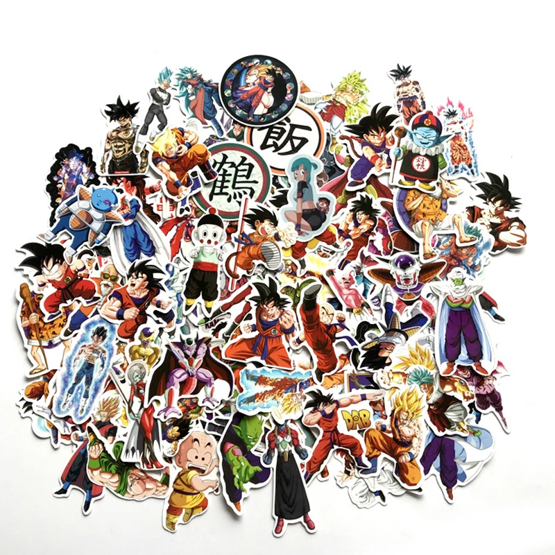 100Pcs Anime Dragon Ball Z Goku Series Classic Stickers For Backpack Notebook PC Skateboard Bicycle Car Moto Waterproof Toy Gift
100Pcs Anime Dragon Ball Z Goku Series Classic Stickers For Backpack Notebook PC Skateboard Bicycle Car Moto Waterproof Toy Gift