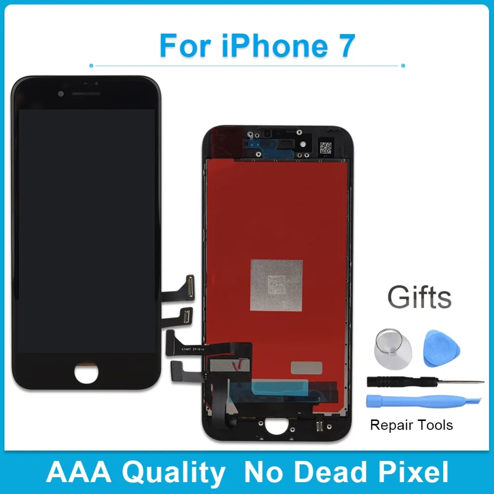 

Khisol AAA Grade 100% No Dead Pixel Screen For iPhone 7 Replacement LCD Display With 3D Force Touch Screen Digitizer Assembly