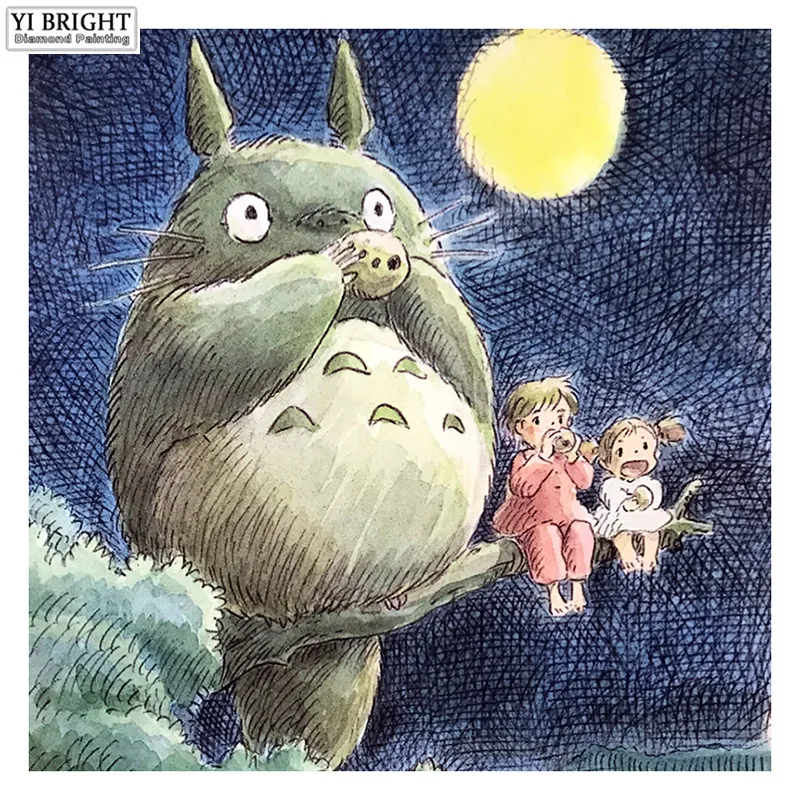 Full Square/Round Drill 5D DIY Diamond Painting "Totoro sisters" 3D Diamond Embroidery Cross Stitch Mosaic Home Decor Gift JCC
Full Square/Round Drill 5D DIY Diamond Painting "Totoro sisters" 3D Diamond Embroidery Cross Stitch Mosaic Home Decor Gift JCC