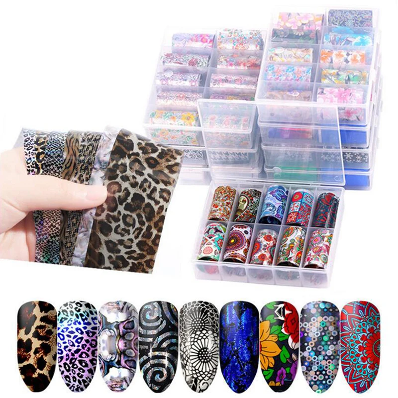 Tignish 10Pcs/Box Nail Transfer Foil Shimmer Laser Starry Sky Glitter Sticker Manicure Nail Art Stickers Decoration Tools
Tignish 10Pcs/Box Nail Transfer Foil Shimmer Laser Starry Sky Glitter Sticker Manicure Nail Art Stickers Decoration Tools