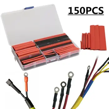 NEW Car 150Pcs 8 Sizes 2:1 Heat Shrink Tube Sleeving Wrap Wire Cable Assortment Kit
NEW Car 150Pcs 8 Sizes 2:1 Heat Shrink Tube Sleeving Wrap Wire Cable Assortment Kit