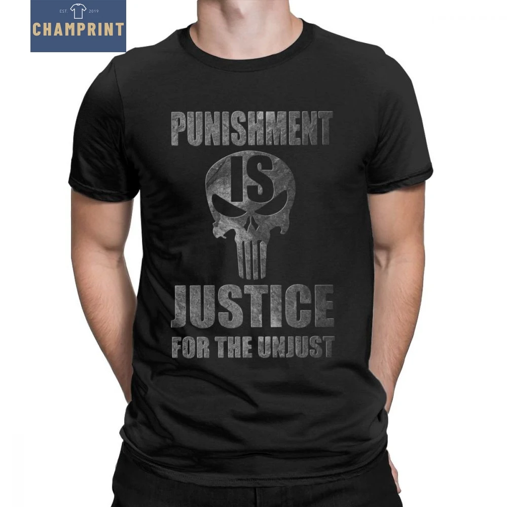 Men T-Shirts The Punisher T Shirts Pure Cotton Tees Short Sleeve Supper Hero Fitness Streetwear Memento Mori Skull Tops 5XL 6XL
Men T-Shirts The Punisher T Shirts Pure Cotton Tees Short Sleeve Supper Hero Fitness Streetwear Memento Mori Skull Tops 5XL 6XL