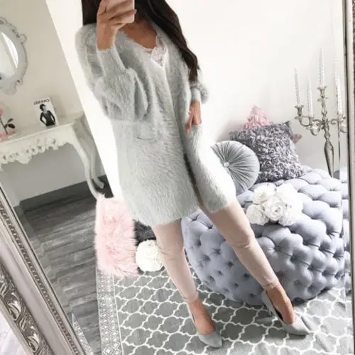 Fashion Women Long Cardigan Loose Sweater Long Sleeve Knitted Outwear Jacket Coat Fashion Casual Female Sweater Oversize
Fashion Women Long Cardigan Loose Sweater Long Sleeve Knitted Outwear Jacket Coat Fashion Casual Female Sweater Oversize