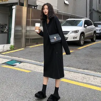 Clobee 2019 Spring V-neck Straight Elegant Dress Loose OL Korean Style Dress Women Dress New Arrival Dresses Female Mujer DJ280
Clobee 2019 Spring V-neck Straight Elegant Dress Loose OL Korean Style Dress Women Dress New Arrival Dresses Female Mujer DJ280