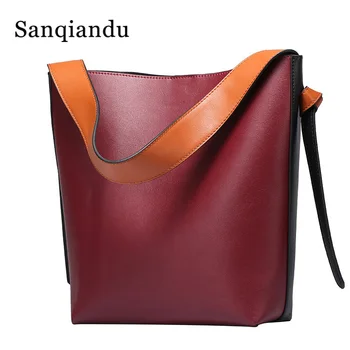 Real Leather Shoulder Bag Women Bag Luxury Designer Handbags High Quality Famous Brand Ladies Handbags Totes Panelled Girls Bags
Real Leather Shoulder Bag Women Bag Luxury Designer Handbags High Quality Famous Brand Ladies Handbags Totes Panelled Girls Bags