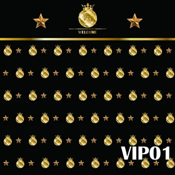 LB Polyester & Vinyl Crown VIP Medals Gold Stars Customized Photo Background Photography Backdrops Backgrounds For Photo Studio
LB Polyester & Vinyl Crown VIP Medals Gold Stars Customized Photo Background Photography Backdrops Backgrounds For Photo Studio