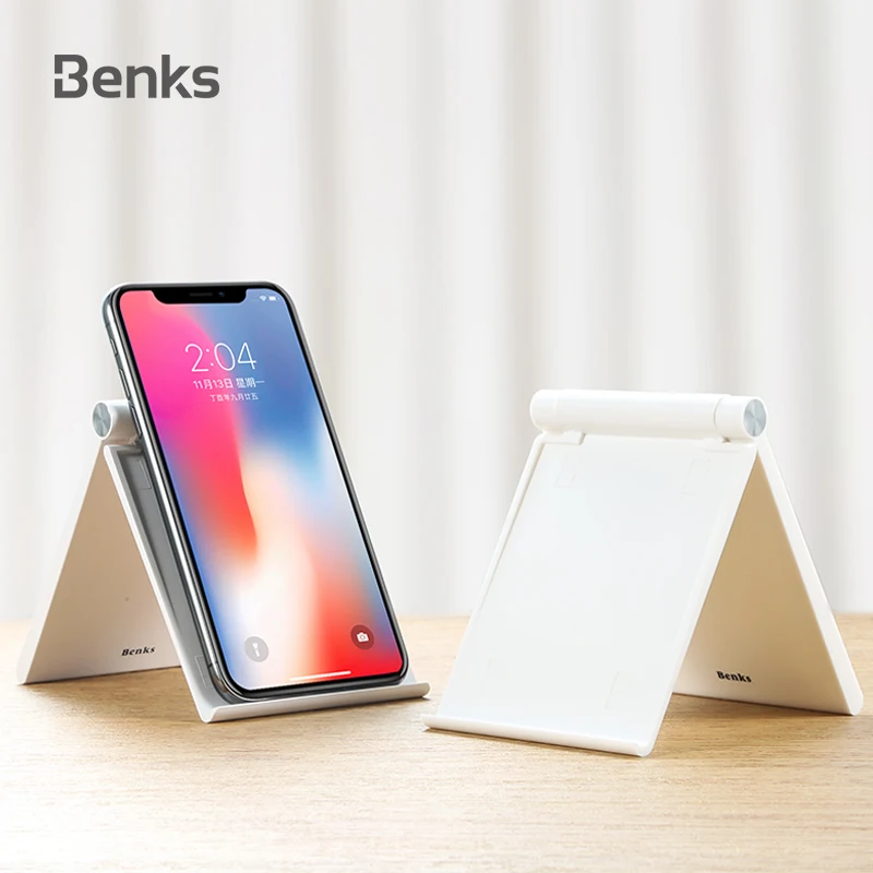 Benks Desk Holder For iPhone XR XS MAX 8 7 6s Foldable Mobile Phone Holder Tablet Stand for Samsung Huawei Xiaomi iPad Bracket
Benks Desk Holder For iPhone XR XS MAX 8 7 6s Foldable Mobile Phone Holder Tablet Stand for Samsung Huawei Xiaomi iPad Bracket