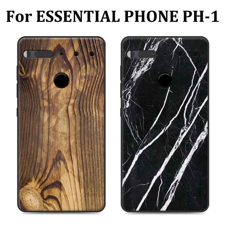 

For ESSENTIAL PHONE PH-1 Case Wood grain soft phone Case Cover Protection Shell For ESSENTIAL PHONE PH1 PHONE back cover fundas