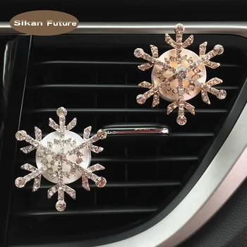 SiKan.Glitter Rhinestone Snow Shape Car Freshener Auto Interior Decoration Outlet Car Ornaments Vent Clip Car Perfume With
SiKan.Glitter Rhinestone Snow Shape Car Freshener Auto Interior Decoration Outlet Car Ornaments Vent Clip Car Perfume With