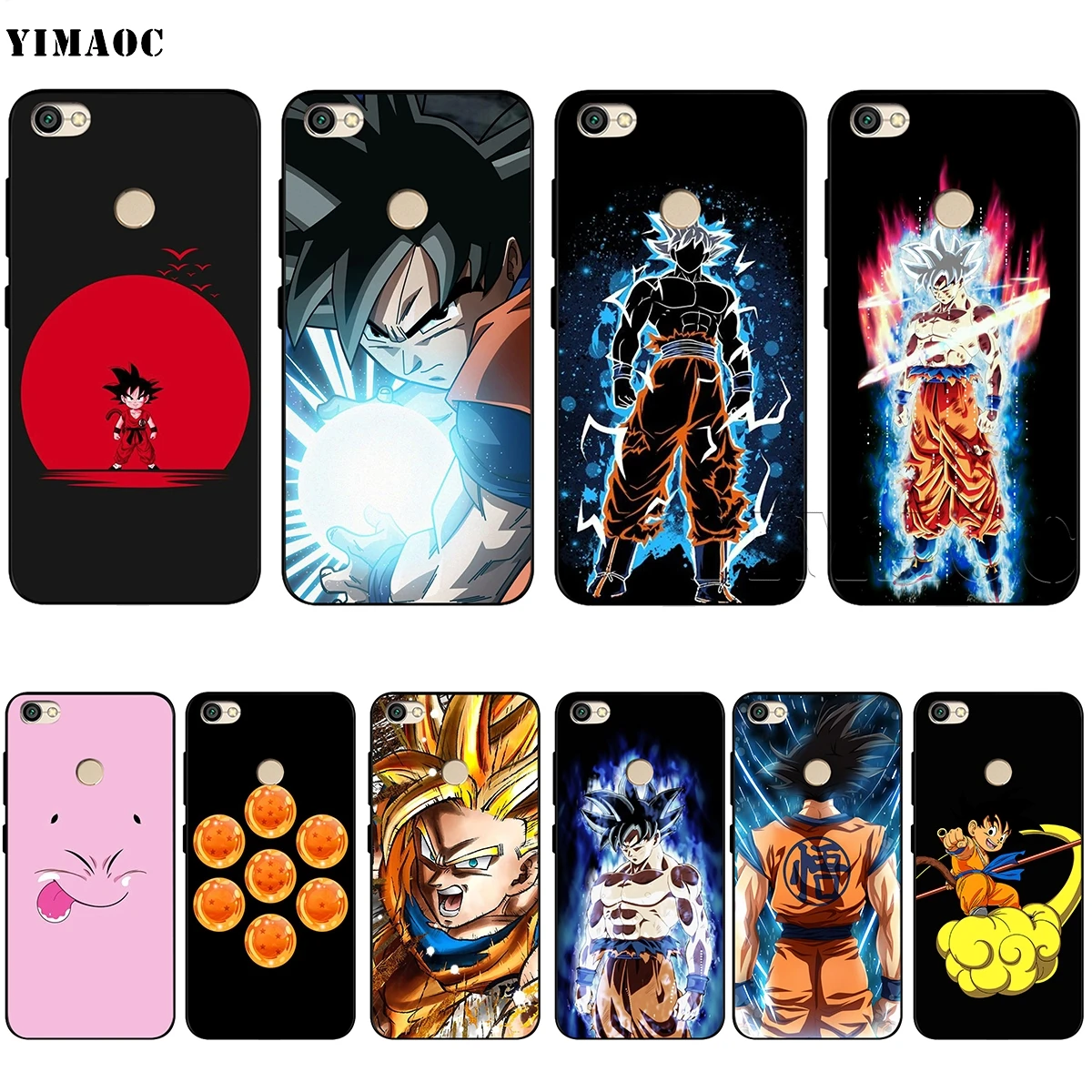 YIMAOC Dragon Ball Goku Soft TPU Case for Xiaomi Redmi mi Note MAX 3 6 6A 7 mi6 mi8 9 se a1 a2 Pro Lite go pocophone f1
YIMAOC Dragon Ball Goku Soft TPU Case for Xiaomi Redmi mi Note MAX 3 6 6A 7 mi6 mi8 9 se a1 a2 Pro Lite go pocophone f1