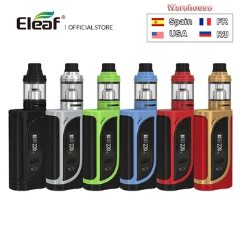 Original Eleaf 220 Full Kit with Ello 2ml/4ml Atomizer Tank iKonn 220 Box Mod electronic cigarette
Original Eleaf 220 Full Kit with Ello 2ml/4ml Atomizer Tank iKonn 220 Box Mod electronic cigarette