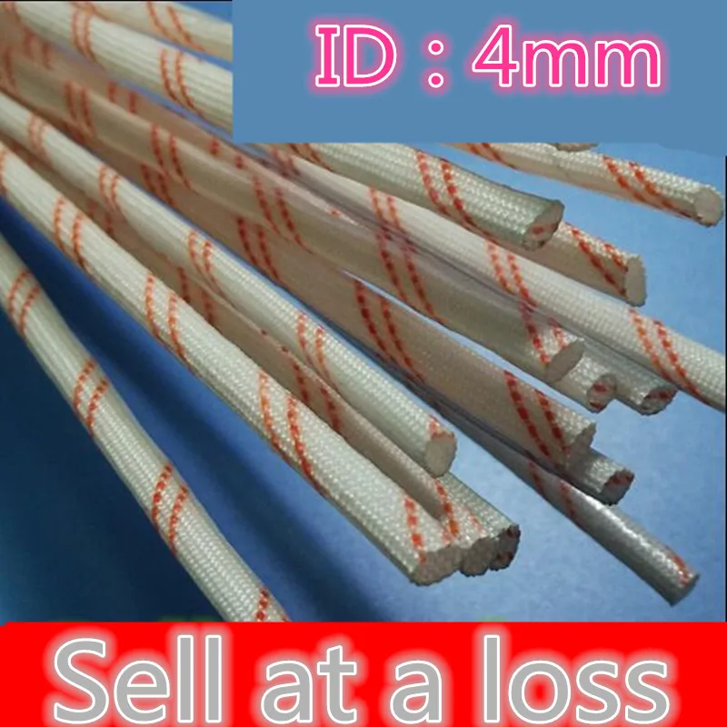 0.9Meter/lot YL444 4MM Diameter High Temperature Sleeve Alkali-free Glass Fiber Tube Power Cord Bushing Wire Casing Ukraine
0.9Meter/lot YL444 4MM Diameter High Temperature Sleeve Alkali-free Glass Fiber Tube Power Cord Bushing Wire Casing Ukraine