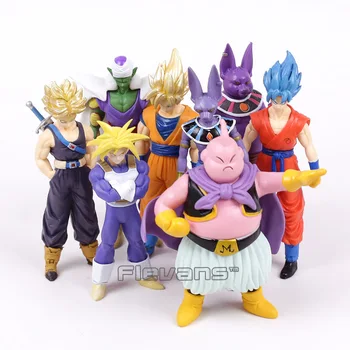 Dragon Ball Z Super Saiyan Goku Trunks Champa Beerus Piccolo Majin Buu PVC Figures Collectible Model Toys 8pcs/set 13~16cm
Dragon Ball Z Super Saiyan Goku Trunks Champa Beerus Piccolo Majin Buu PVC Figures Collectible Model Toys 8pcs/set 13~16cm