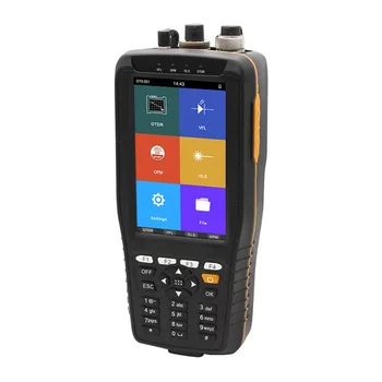 Fiber Optic OTDR Tester 1310/1550nm 22/20dB 60KM Touch Screen Built in VFL Optical Power Meter Light Source TM290
Fiber Optic OTDR Tester 1310/1550nm 22/20dB 60KM Touch Screen Built in VFL Optical Power Meter Light Source TM290