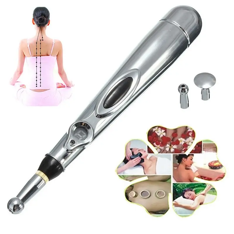 1pc Electronic Acupuncture Pen 9 Grades Adjustable Meridians Energy Heal Massage Pen for Pain Reliefing
1pc Electronic Acupuncture Pen 9 Grades Adjustable Meridians Energy Heal Massage Pen for Pain Reliefing