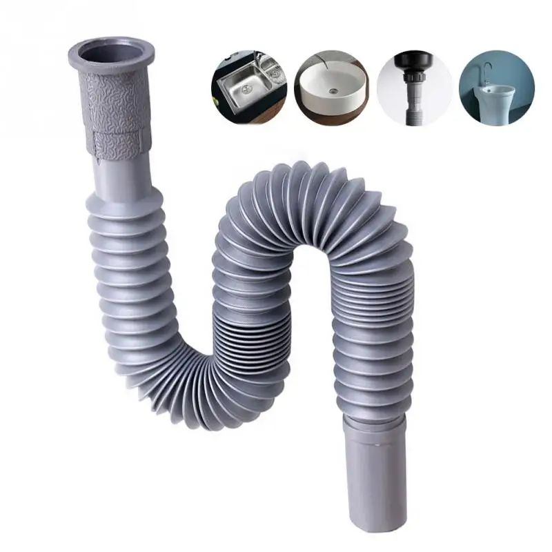 Adjustable Wash basin drainage pipe Lengthen Deodorant Prolong Water pipes Plumbing Hoses Flexible Tube for Kitchen Sink #0929
Adjustable Wash basin drainage pipe Lengthen Deodorant Prolong Water pipes Plumbing Hoses Flexible Tube for Kitchen Sink #0929