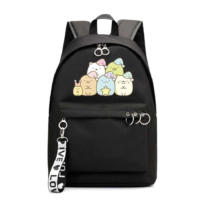 Sumikko Girls School Backpack Women Animal Bagpack Bag Travel Shoulder Bags Sac A Dos Laptop Backpacks Mochila Escolar 2 Colors
Sumikko Girls School Backpack Women Animal Bagpack Bag Travel Shoulder Bags Sac A Dos Laptop Backpacks Mochila Escolar 2 Colors