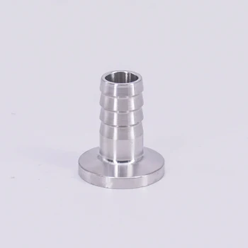 

12.7mm 1/2" Hose Barb x 0.5" Tri Clamp SUS 304 Stainless Steel Sanitary Tri-Clamp Hosetail Coupler Fitting Home Brew