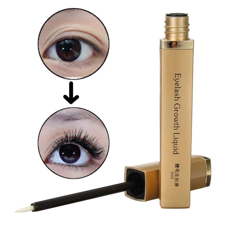 Image New Eyelash Growth Liquid Enhancer Rapid Lash Eye Lash Growth Treatments Thicker Longer Beauty Makeup Tools 5ml