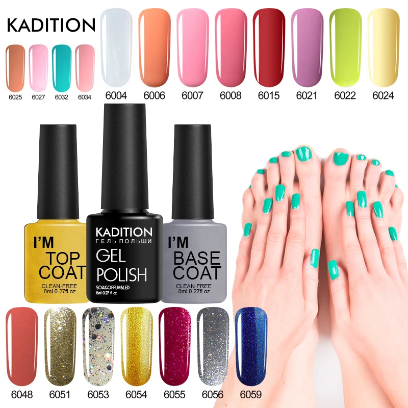 KADITION One Step 3 In 1 UV Nail Polish Gel Varnish Soak Off UV Glitter Primer for Nail Gel Lacquer 8ml Gel Art Semi Permanent
KADITION One Step 3 In 1 UV Nail Polish Gel Varnish Soak Off UV Glitter Primer for Nail Gel Lacquer 8ml Gel Art Semi Permanent