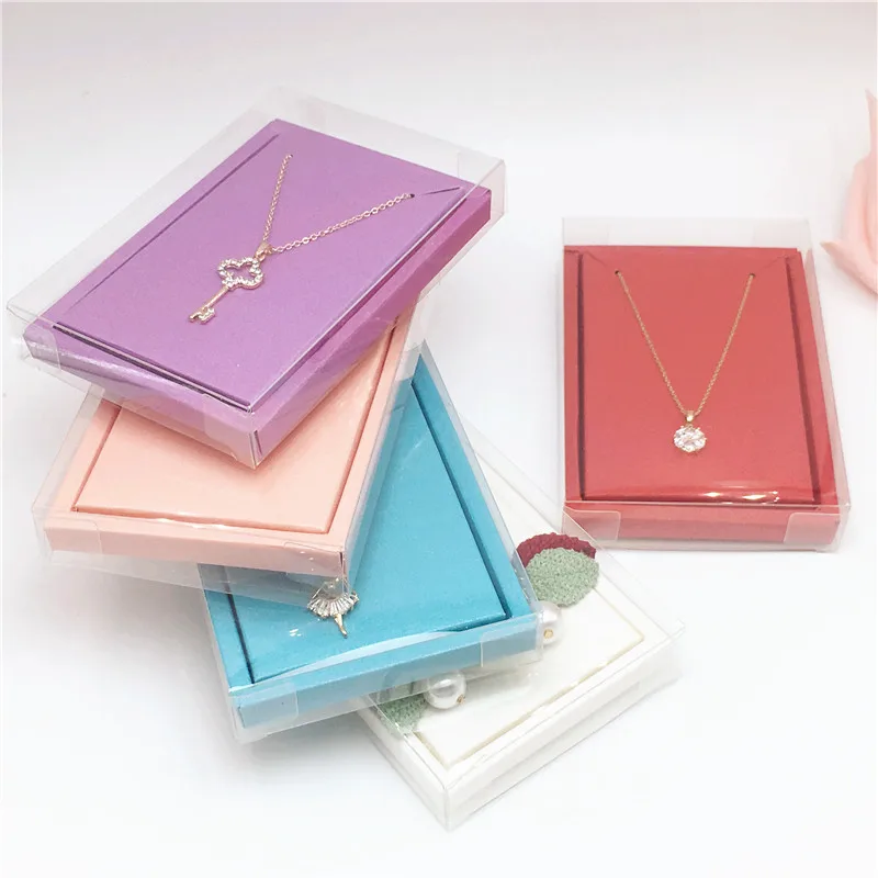 2*8*12cm Transparent Waterproof Plastic Jewelry Packing Boxes+Colorful Inner Necklace Cards Clear Pvc Pendant Displays Gift Box
2*8*12cm Transparent Waterproof Plastic Jewelry Packing Boxes+Colorful Inner Necklace Cards Clear Pvc Pendant Displays Gift Box