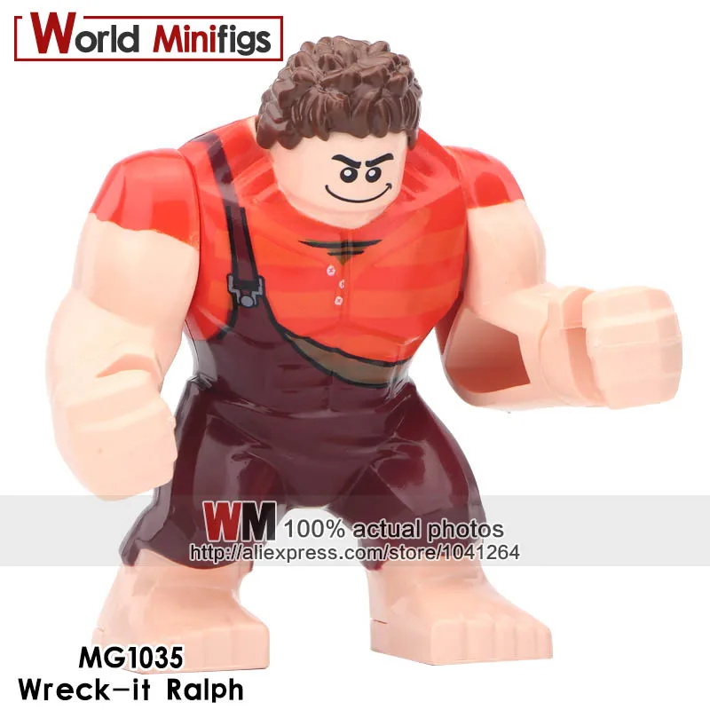 Single Sale Cartoon Movie Ralph Breaks the Internet Wreck-It Vanellope Von Schweetz Fiz-It Felix Calhoun Building Blocks Gifts
Single Sale Cartoon Movie Ralph Breaks the Internet Wreck-It Vanellope Von Schweetz Fiz-It Felix Calhoun Building Blocks Gifts
