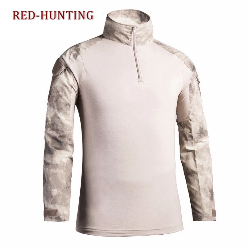 Multicam Camo Hunting Gear Camouflage Army T-Shirt Soldiers Combat Tactical T Shirt Military Force Long Sleeve Shirt
Multicam Camo Hunting Gear Camouflage Army T-Shirt Soldiers Combat Tactical T Shirt Military Force Long Sleeve Shirt